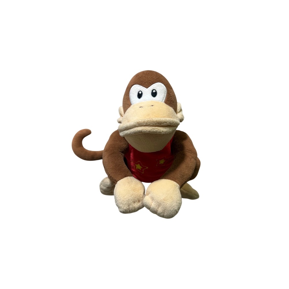 Little Buddy Diddy Donkey Kong Plush Nintendo Super Mario Stuffed Toy Retro